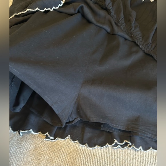 ZARA Embroidered Cover-up / Jumpsuit, black Sz M. NWT. - Picture 7 of 11